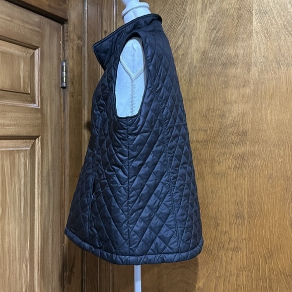 Free Country Plus Size Reversible Quilted Fleece Vest Size XXL - EUC - Picture 3 of 7